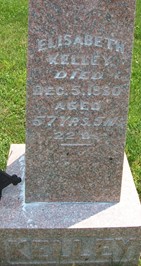 KELLEY, ELISABETH - Cedar County, Iowa | ELISABETH KELLEY 