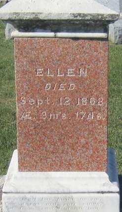 KIMBALL, ELLEN - Cedar County, Iowa | ELLEN KIMBALL 