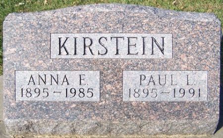 KIRSTEIN, PAUL L. - Cedar County, Iowa | PAUL L. KIRSTEIN 
