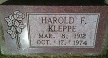 KLEPPE, HAROLD F. - Cedar County, Iowa | HAROLD F. KLEPPE 