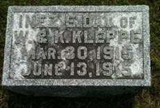 KLEPPE, INEZ S. - Cedar County, Iowa | INEZ S. KLEPPE 