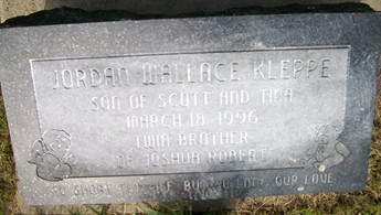 KLEPPE, JORDAN WALLACE - Cedar County, Iowa | JORDAN WALLACE KLEPPE 