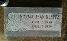 KLEPPE, NORMA JEAN - Cedar County, Iowa | NORMA JEAN KLEPPE 
