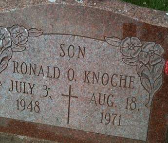 KNOCHE, RONALD O. - Cedar County, Iowa | RONALD O. KNOCHE 