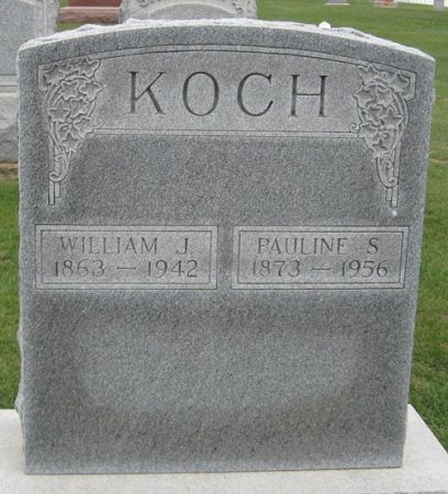 KOCH, PAULINE S. - Cedar County, Iowa | PAULINE S. KOCH 