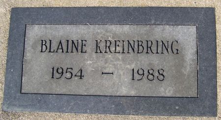 KREINBRING, BLAINE - Cedar County, Iowa | BLAINE KREINBRING 