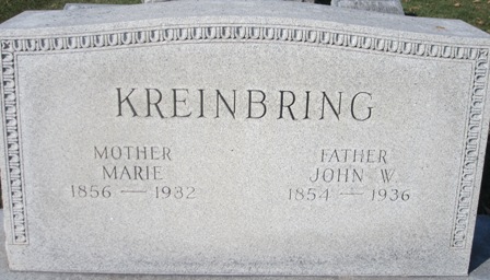 KREINBRING, JOHN W. - Cedar County, Iowa | JOHN W. KREINBRING 