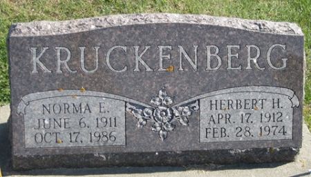 KRUCKENBERG, NORMA E. - Cedar County, Iowa | NORMA E. KRUCKENBERG 