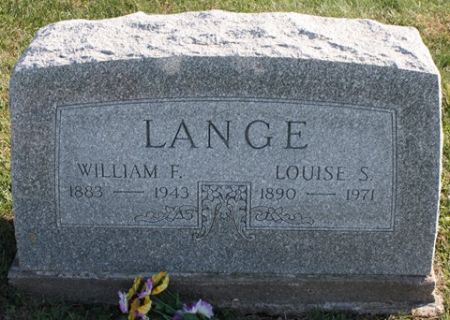 LANGE, WILLIAM F. - Cedar County, Iowa | WILLIAM F. LANGE 