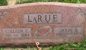 LARUE, JOHN SHERWOOD - Cedar County, Iowa | JOHN SHERWOOD LARUE 