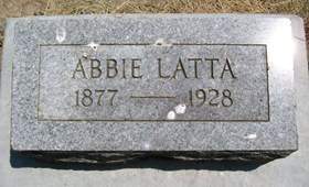 LATTA, ABBIE DELLE - Cedar County, Iowa | ABBIE DELLE LATTA 