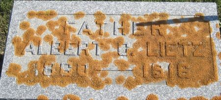 LIETZ, ALBERT C. - Cedar County, Iowa | ALBERT C. LIETZ 