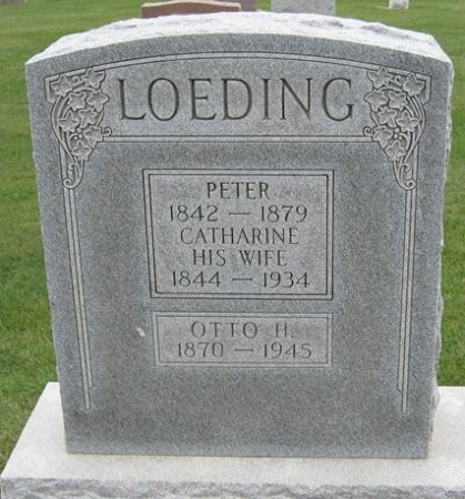 LOEDING, OTTO - Cedar County, Iowa | OTTO LOEDING 