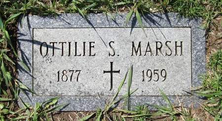 MARSH, OTTILIE S. - Cedar County, Iowa | OTTILIE S. MARSH 