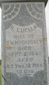 MCCROSKEY, HATTIE LUELLA - Cedar County, Iowa | HATTIE LUELLA MCCROSKEY 