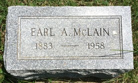 MCLAIN, EARL AUSTIN - Cedar County, Iowa | EARL AUSTIN MCLAIN 