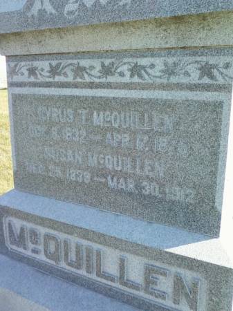 PENTICO MCQUILLEN, SUSAN - Cedar County, Iowa | SUSAN PENTICO MCQUILLEN 