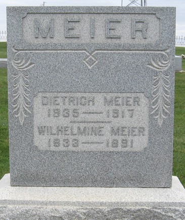 MEIER, DIETRICH - Cedar County, Iowa | DIETRICH MEIER 
