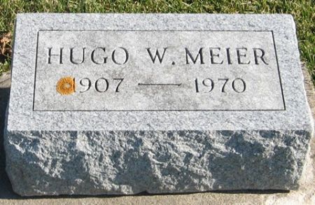 MEIER, HUGO W. - Cedar County, Iowa | HUGO W. MEIER 