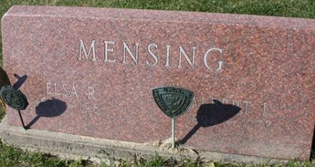 MENSING, ELSA R. - Cedar County, Iowa | ELSA R. MENSING 