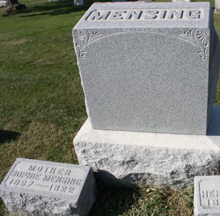 MENSING, SOPHIE - Cedar County, Iowa | SOPHIE MENSING 