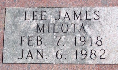 MILOTA, LEE JAMES - Cedar County, Iowa | LEE JAMES MILOTA 