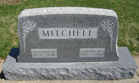MITCHELL, BERTHA A. - Cedar County, Iowa | BERTHA A. MITCHELL 
