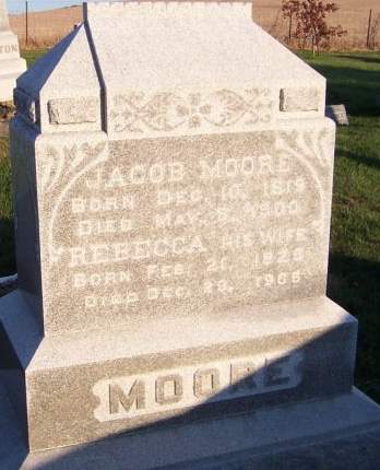 MOORE, JACOB - Cedar County, Iowa | JACOB MOORE 