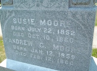 MOORE, SUSIE - Cedar County, Iowa | SUSIE MOORE 