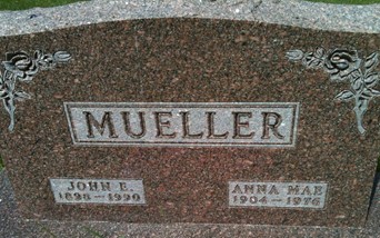MUELLER, ANNA MAE - Cedar County, Iowa | ANNA MAE MUELLER 