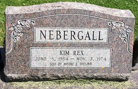 NEBERGALL, KIM REX - Cedar County, Iowa | KIM REX NEBERGALL 