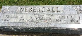 NEBERGALL, LOYD ANTHONY - Cedar County, Iowa | LOYD ANTHONY NEBERGALL 