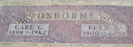 OSBORNE, CARL C. - Cedar County, Iowa | CARL C. OSBORNE 