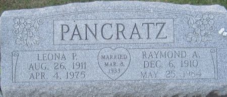 PANCRATZ, RAYMOND A. - Cedar County, Iowa | RAYMOND A. PANCRATZ 