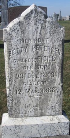 PETERSEN, BETTY - Cedar County, Iowa | BETTY PETERSEN 