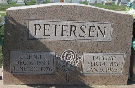 PETERSEN, PAULINE - Cedar County, Iowa | PAULINE PETERSEN 