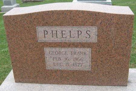 PHELPS, GEORGE FRANK - Cedar County, Iowa | GEORGE FRANK PHELPS 