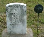 PLATE, HENRY W. - Cedar County, Iowa | HENRY W. PLATE 