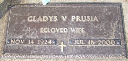 PRUSIA, GLADYS V. - Cedar County, Iowa | GLADYS V. PRUSIA 