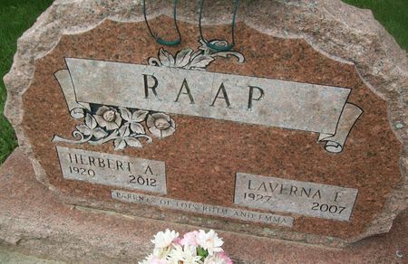 RAAP, HERBERT A. - Cedar County, Iowa | HERBERT A. RAAP 