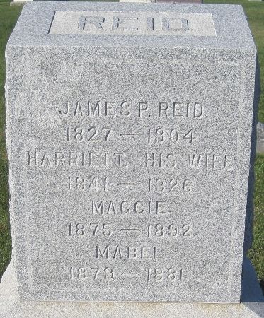 REID, MABEL - Cedar County, Iowa | MABEL REID 