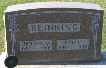 REINKING, BERTHA M. - Cedar County, Iowa | BERTHA M. REINKING 