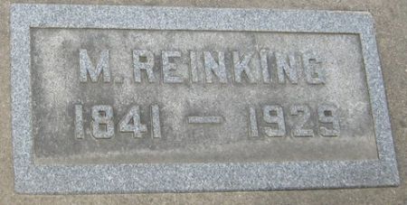 REINKING, M. - Cedar County, Iowa | M. REINKING 