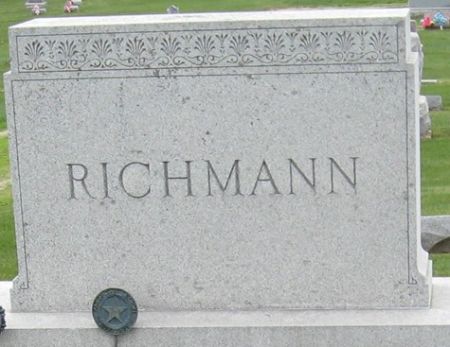 RICHMANN, FAMILY MONUMENT - Cedar County, Iowa | FAMILY MONUMENT RICHMANN 