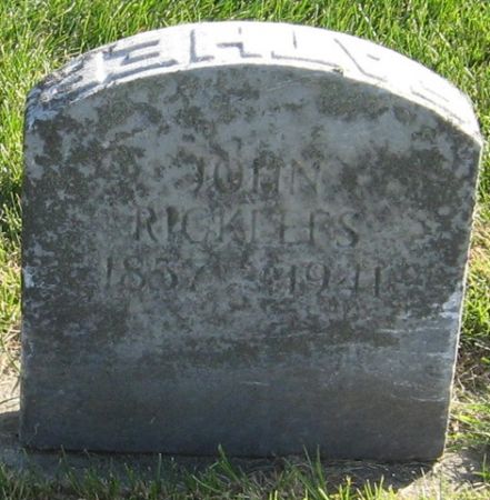 RICKLEFS, JOHN - Cedar County, Iowa | JOHN RICKLEFS 