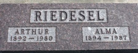 RIEDESEL, ALMA - Cedar County, Iowa | ALMA RIEDESEL 