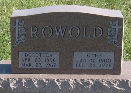 ROWOLD, DOROTHEA - Cedar County, Iowa | DOROTHEA ROWOLD 