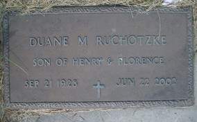 RUCHOTZKE, DUANE M. - Cedar County, Iowa | DUANE M. RUCHOTZKE 