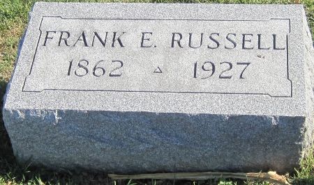 RUSSELL, FRANK E. - Cedar County, Iowa | FRANK E. RUSSELL 