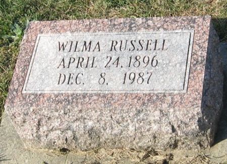 RUSSELL, WILMA - Cedar County, Iowa | WILMA RUSSELL 